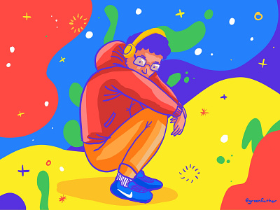 Mai 2019 illustration music playlist sound