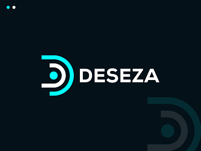 Deseza Logo 3d abstract app logo brand identity branding d d letter deseza logo design graphic design icon illustration letter mark logo logo design minimalist modern logo tech ui vector