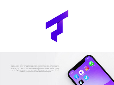 T letter Logo 3d app logo brand identity graphic design illustration logo logo design modern logo t t letter t logo tech logo ui vector