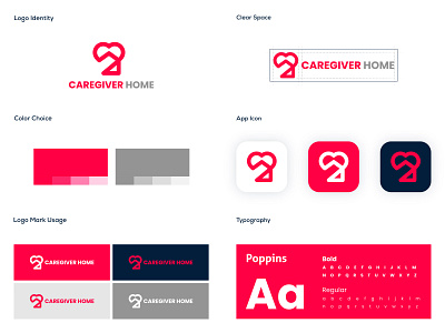 Caregiver Home Logo Brand Guideline