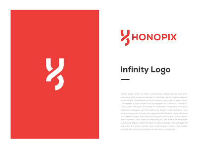 Honopix Logo Identity app logo brand identity branding business logo design flat logo graphic design h illustration infinity logo logo logo design minimal minimalist logo modern logo ui vector