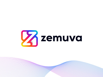 Zemuva Logo Brand 3d app app icon app logo brand identity branding business logo creative logo design gradient logo illustration letter logo lettermark logo logo design modern logo ui unique logo vector z