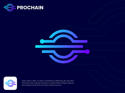 Prochain Logo 3d app logo binance bitcoin blockchain blockchaintechnology brand identity branding business crypto cryptocurrency design graphic design illustration investment logo logo design modern logo ui vector