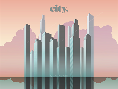City ai building cityscape design illustration illustrator vector