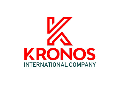 Logo Kronos branding design logo logodesign minimal typography