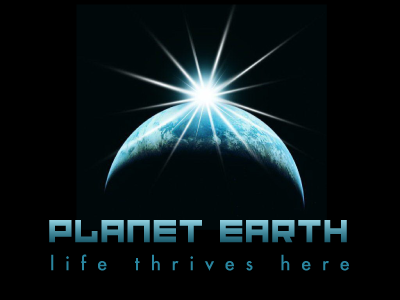 Postcard for Planet Earth earth postcard