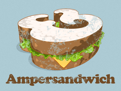 Ampersandwich c4d dumb puns sandwich