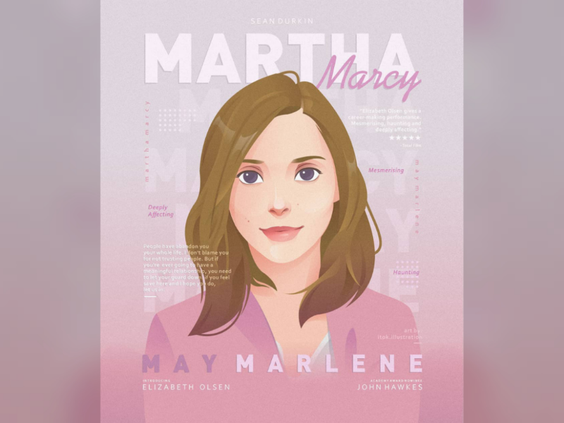Martha Marcy May Marlene Poster by Yuniar Arya Pradipta on Dribbble