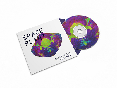 Space plant project CD art music space