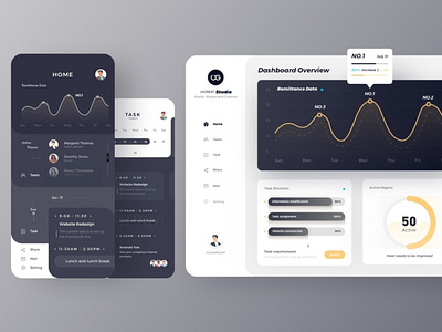 App Panel branding flat minimal ui ux vector webdesign website