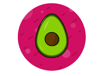 AVOCADO avocado design food fruit fruit icon fruit icons fruit logo graphic green illustration illustrator vector vegetable