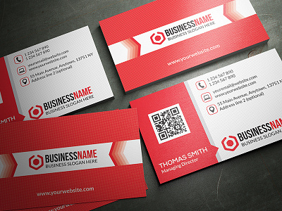 Corporate Business Card - RA44 business card corporate respinarte