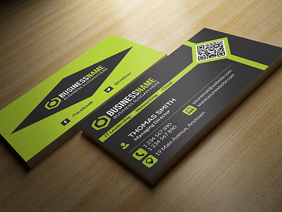 Corporate Business Card - RA48 business card corporate respinarte