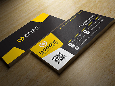 Corporate Business Card - RA53 business card corporate respinarte