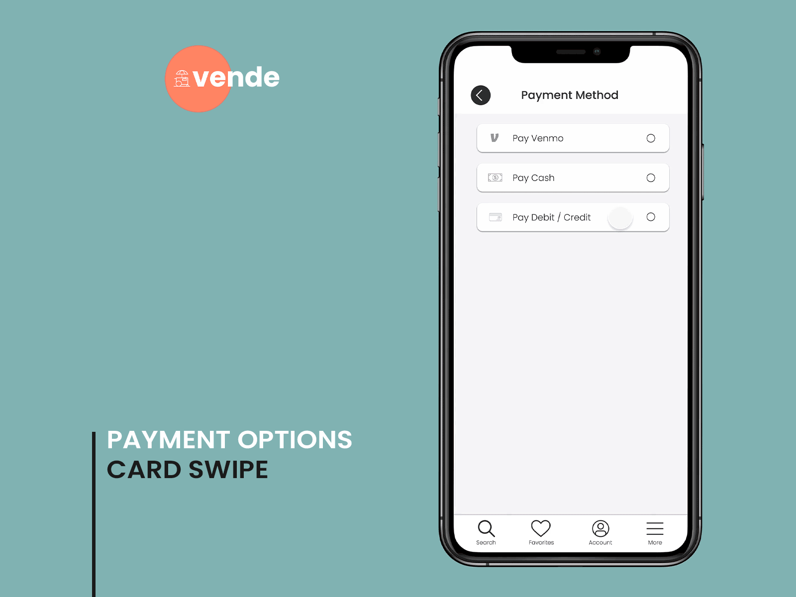 vende payment option online