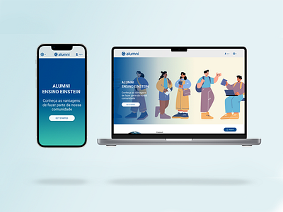 Alumni app branding design logo ui ux