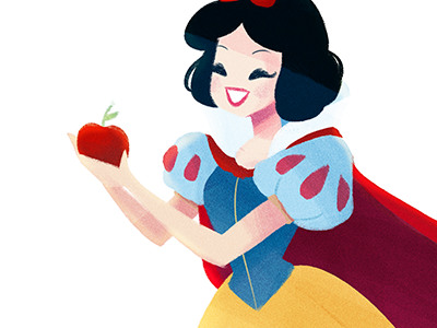 Snow White By Chabe Escalante On Dribbble