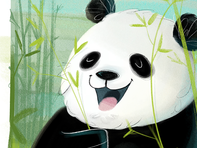 Panda by Chabe Escalante on Dribbble