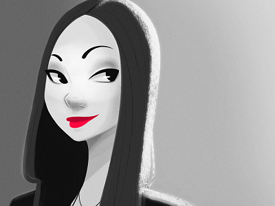 Morticia Addams character movie