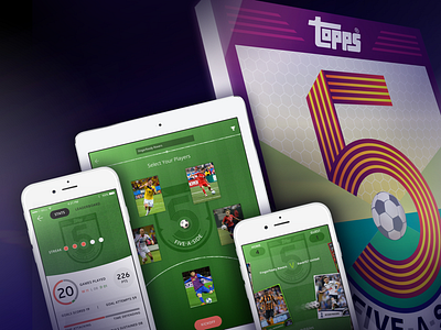 Topps branding design logo ui ux vancouver