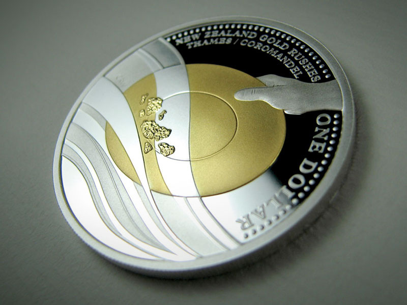 NZ Mint Silver Coin coin silver money gold new zealand