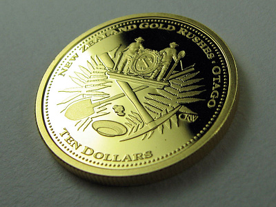 NZ Mint Gold Coin coin currancy gold money new zealand