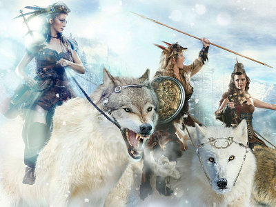 NZSO The Valkyries branding chris waind nzso photography photoshop retouching vancouver