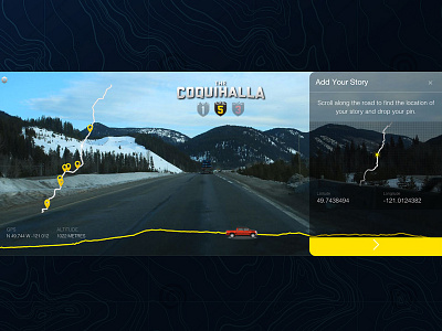 Highway through Hell app interface ipad motion design ui