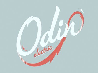 Odin electric logo odin retro workerman