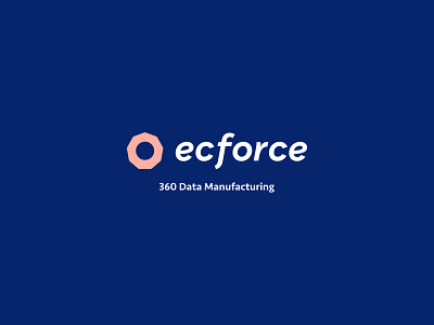 EC platform 「ecforce」brand renewal animation branding graphic design logo redesign typography ui vi web website