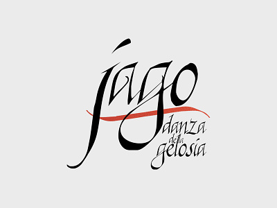 Jago logo brush handmade jago logo swash thetre type typography write
