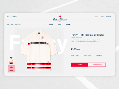 Online Store SS '19 — product page 2 cart hero model outfit polo product shirt shop sport store tennis wear