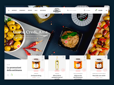 E-commerce - High quality food