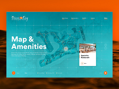 Map & Amenities - Ocean Cay