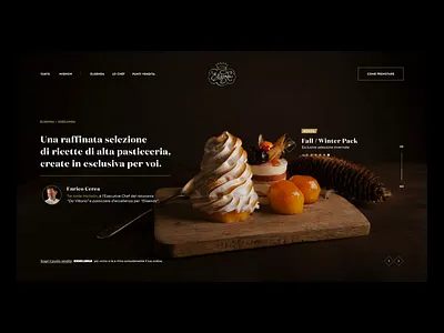 Elisenda - Artisan Confectionery backery bake cake chocolate confectionery food minimal pastry product shop typography ui ux web webdesign