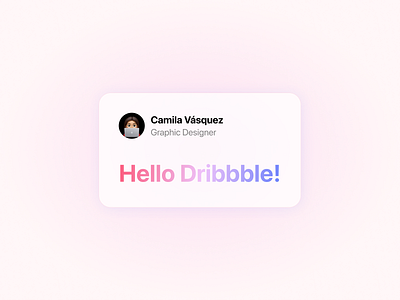 Hello Dribbble 🏀