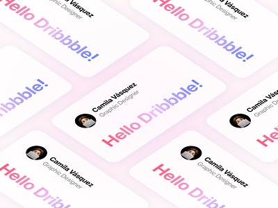 Hello Dribbble V2 🏀 branding design graphic design vector