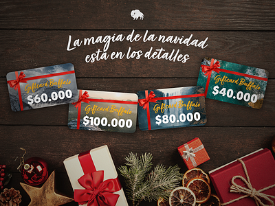 Buffalo Giftcards y Banners