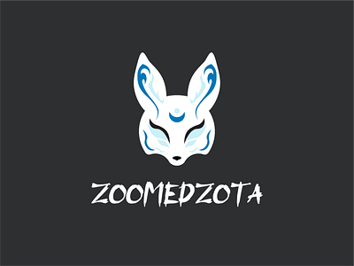 ZoomedZota Logo brand brand design branding esports esports logo gaming gaming logo identity japan kitsune logo logomark mark mask modern vector