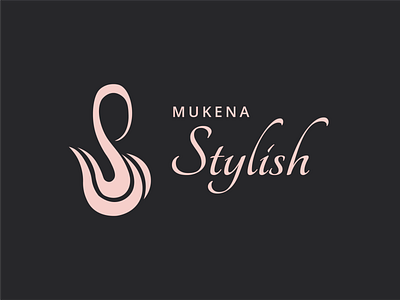 Mukena Stylish Logo brand brand design branding clothing fashion identity logo logomark mark modern muslim outfit vector