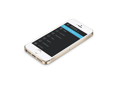 Alfresco 2.0 apple flat fresh icons ios7 iphone mobile ui redesign simple