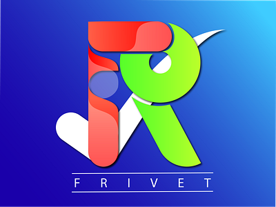 Frivet branding design illustration logo mobile app ui