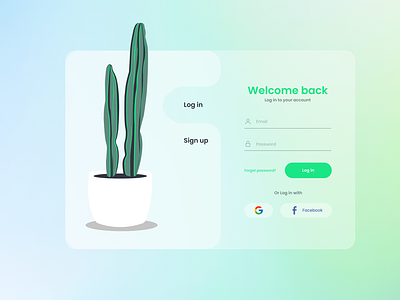 Welcome back — Login