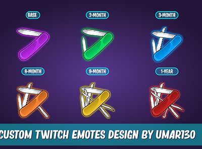 knife sub badges badges cartoon emotes chibi twitch emotes design emotes kawaii twitch emotes streamer twitch emotes twitch sub badges twitchtv