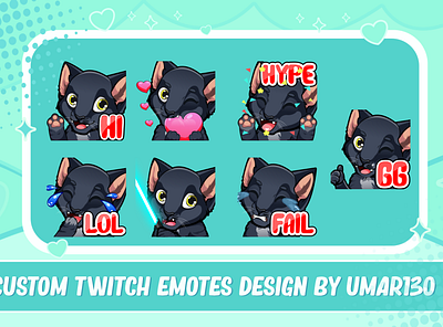 Panther twitch emotes badges cartoon emotes chibi twitch emotes design emotes kawaii twitch emotes streamer streamers twitch emotes twitch sub badges twitchtv