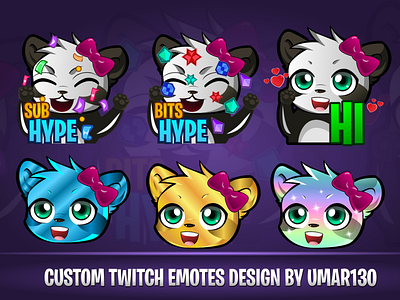 Twitch emotes & Sub badges badges cartoon emotes chibi twitch emotes design emotes kawaii twitch emotes streamer streamers twitch emotes twitch sub badges twitchtv