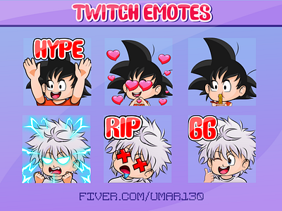 goku  twitch emotes