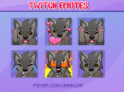 wolf twitch emotes badges cartoon emotes chibi twitch emotes design emotes kawaii twitch emotes streamer twitch emotes twitch sub badges twitchtv