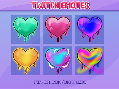 Hearts sub badges