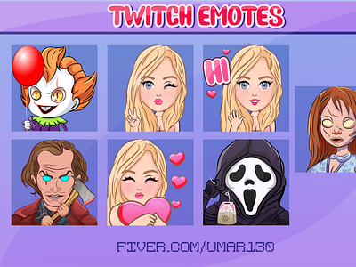 Dead By Daylight Twitch Emotes By Graphics For Streamer On Dribbble